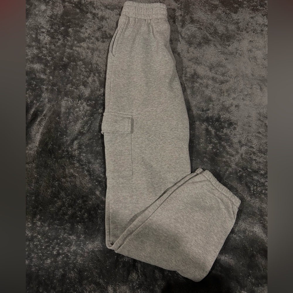 SHEIN Gray Cargo Joggers